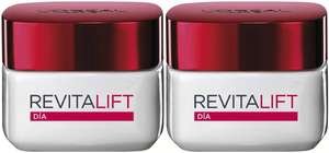 2x L,Oreal Paris Revitalift Crema de Día Anti-edad Hidratante