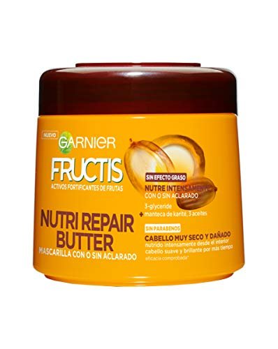 3x Garnier Fructis NutriRepair Butter Masc. Fortificante, Nut