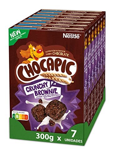 14 paquetes Cereales Nestlé Chocapic Cereales de Trigo Integr