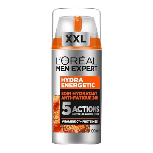 3x L,Oréal Men Expert Crema Hidratante Anti-Fatiga 24h Hydra