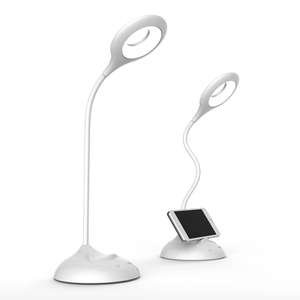 Lámpara Escritorio LED Recargable, Luz de Mesa Regulable con