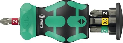 Wera Kraftform Kompakt Stubby Recámara RA 2, 6 piezas