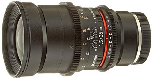 Samyang F1312906101 – Objetivo… diámetro Filtro: 77mm), Neg