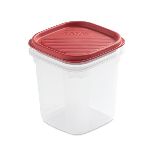 Tatay Tupper Hermético 0,7L To…e de BPA | 10x10x11,7 cm, Ro