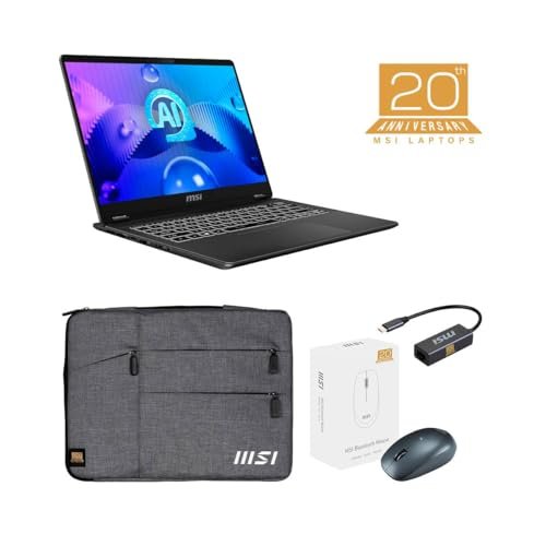 MSI Prestige 14 AI Studio C1VE… Gray – Teclado QWERTY españ