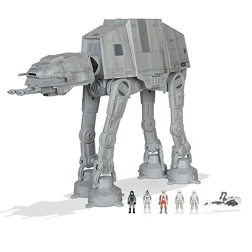 Star Wars AT-AT de Micro Galax…n Cinco microfiguras de 2,5