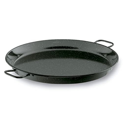 LACOR – 60186 – Paellera Hierr…ta con Acero Esmaltado, Ø36