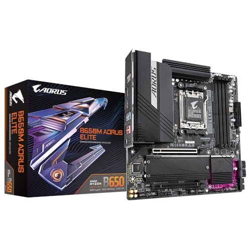 GIGABYTE B650M AORUS Elite Pla…2, LAN 2.5GbE, USB 3.2 Gen 2