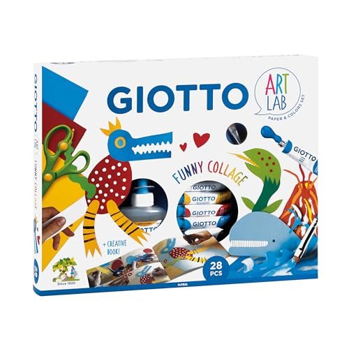 GIOTTO Set Creativo Funny Coll…Cola y accesorios, 28 unidad