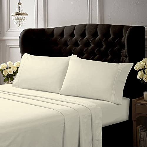 Tribeca Living – Juego de sába…Hilos, Crema, Matrimonio Dob