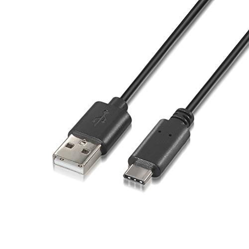 AISENS A107-0050 – Cable USB 2…USB Tipo C, 0.5 m) Color Neg