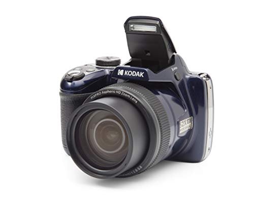 KODAK Pixpro AZ528 – Cámara Di…tería Li-Ion – Azul Medianoc