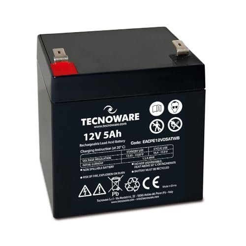 Tecnoware Batería de plomo-áci…mm – Dimensiones 9 x 10 x 7