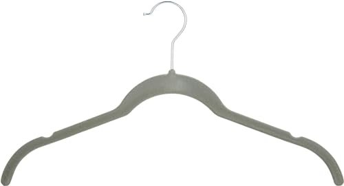 Amazon Basics Perchas de terci…vestidos – Paquete de 30, Gr