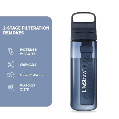 LifeStraw Go Series – Botella …sitos y microplasticos. 650
