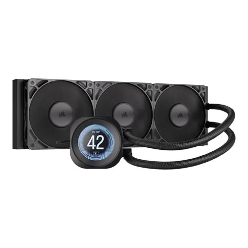 Corsair Nautilus 360 RS LCD Re…e 3 Ventiladores RS120 – Neg