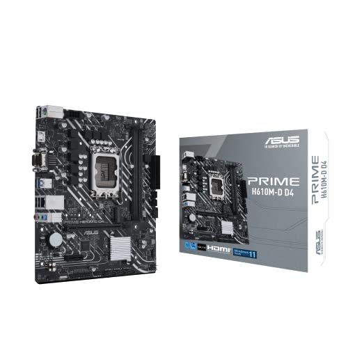 ASUS Prime H610M-D D4 – Placa …rto COM, Conectores LPT y RG