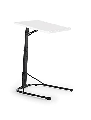 KITHOME – Mesa Plegable Auxili…able, 43x43x63/68/73cm, Blan