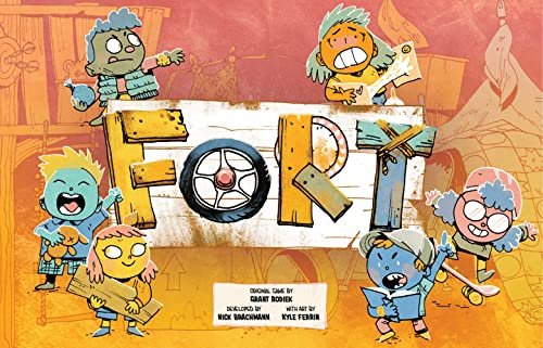 Leder Games , Fort, Board Game…0+, 20-40 Minutes Playing Ti
