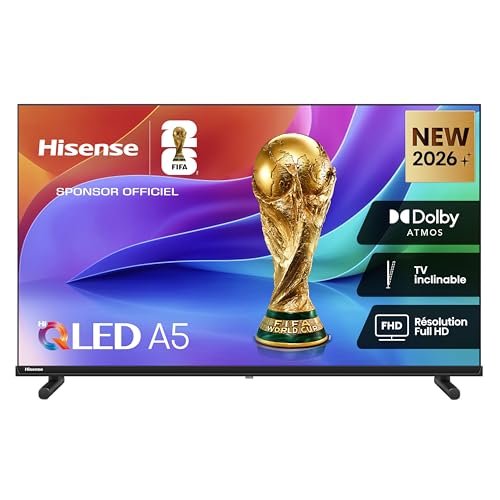 Hisense 40A5S – Hi-QLED FHD Sm…ido, Airplay, Smart Home Rea