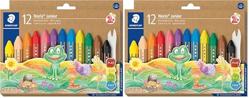 STAEDTLER Noris Junior 224 C12…caja de cartón. (Paquete de