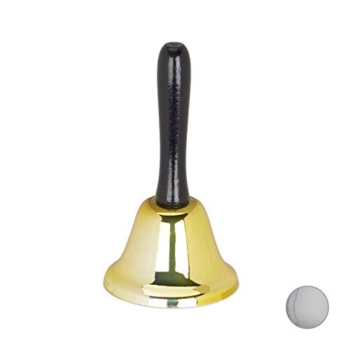 Relaxdays Campana de Mano,&hellip;