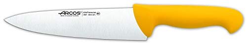 Arcos Cuchillo Chef con Hoja A…o. Serie 2900. Color amarill