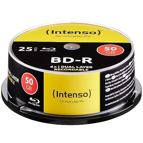 BLU-Ray 50GB – Husillo de 25 Unidades