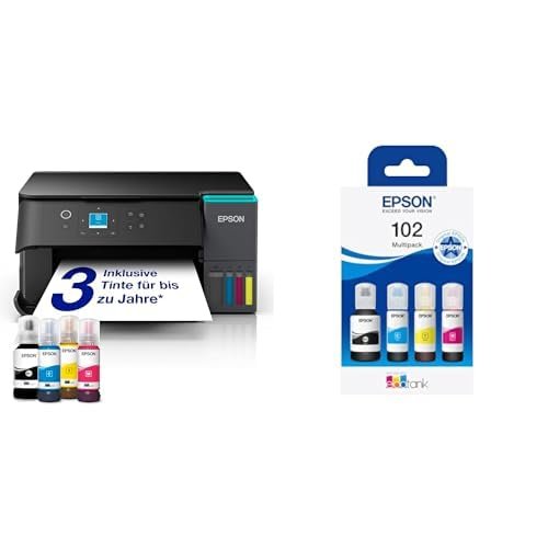 Epson Bundle Impresora multifu…egro, Cian, Magenta y Amaril