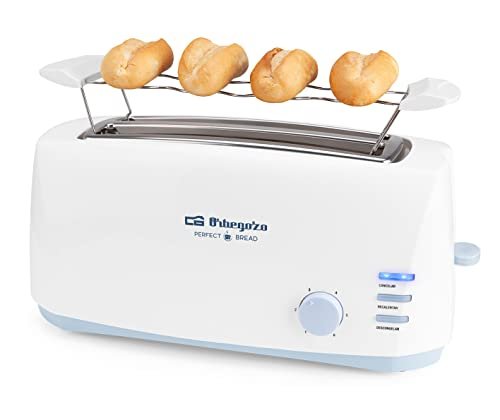 Orbegozo TO 4500, Tostadora de…gecables, 1400 W, Color Blan