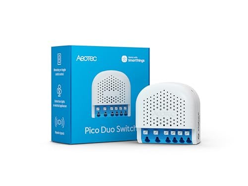 Aeotec Pico Duo Switch, Zigbee…SmartThings, Homey, Alexa, H