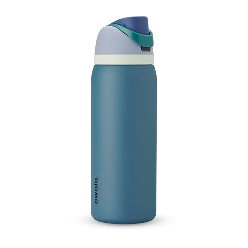Owala FreeSip botella agua ace…e y los viajes, sin BPA, Den