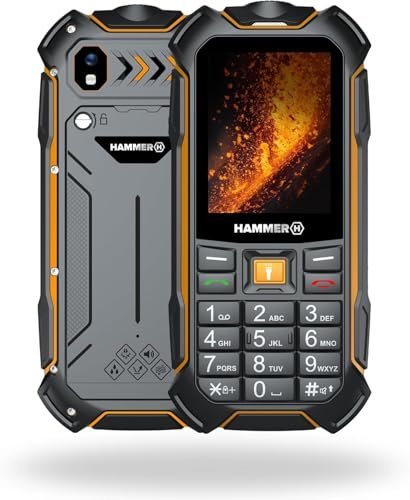 Hammer Boost 2 LTE móvil Robus… Larga duración, Negro-Naran