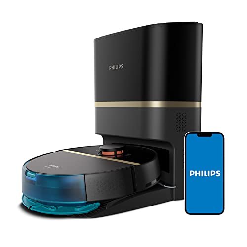 Philips Robot Aspirador y frie…irador, App, Negro (XU7100/0