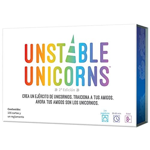 TeeTurtle, Unstable Unicorns, …5 Minutos por Partida, Españ