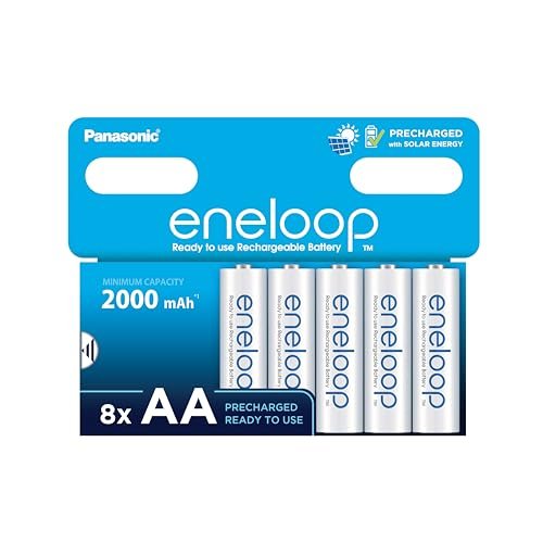 eneloop AA/Mignon. Pilas Ni-MH…ad mínima mejorada a 2000 mA