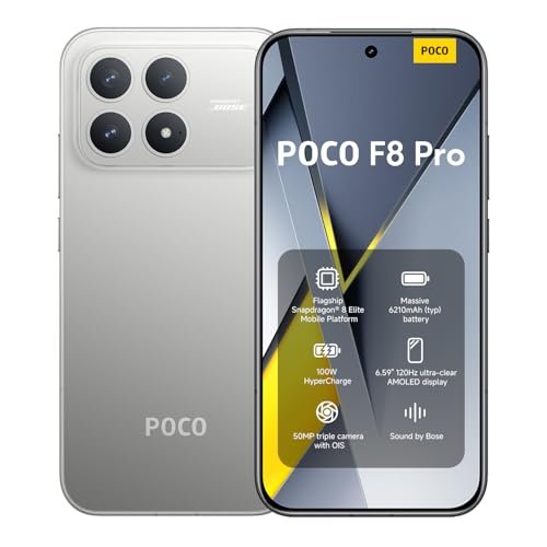 XIAOMI POCO F8 Pro – Smartphon…do, Plata Titanio (Versión E