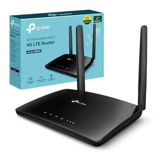 TP-Link Archer MR402, Router 4…lay, MU-MIMO, TP-Link One Me