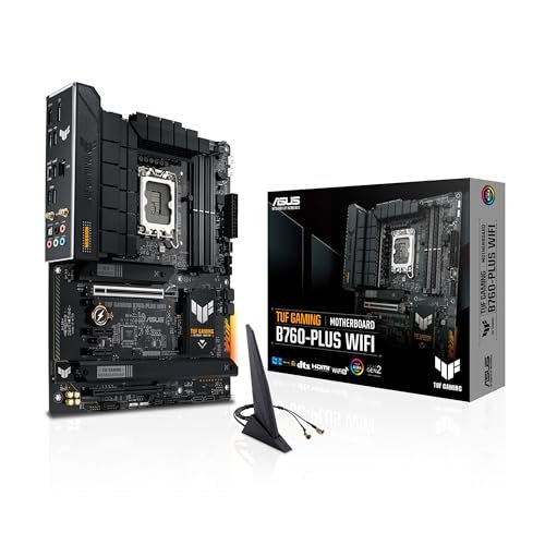 ASUS TUF Gaming B760-PLUS WiFi…SB 3.2 Gen 2 Tipo C, Aura Sy