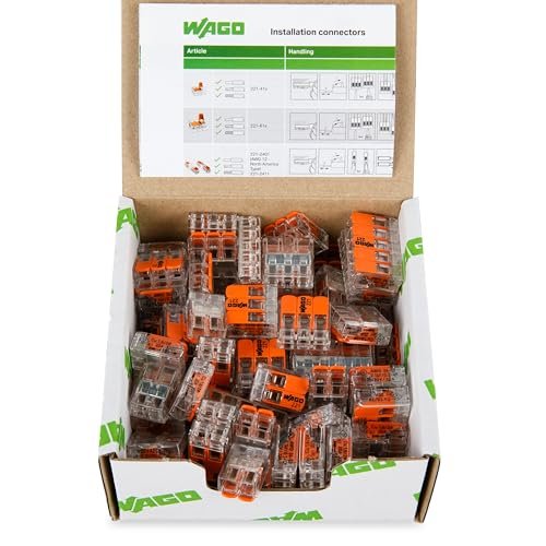 WAGO Set de Bornas de Conexión…n Caja Reutilizable con Cier