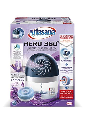 Ariasana 2484687 Aero 360 Kit + Lavender Tab, 450 g