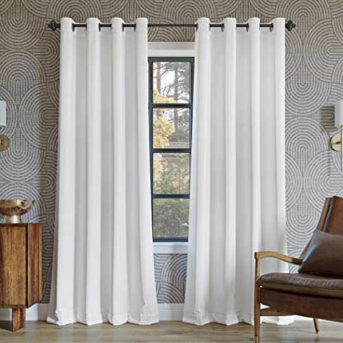 Sun Zero Nordic – Paquete de 2…52 x 84 Pulgadas, Color Blan