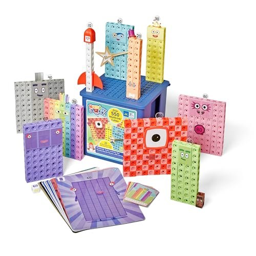 Learning Resources Cubos MathL…cimal y Tabla del 10, 3–7 añ
