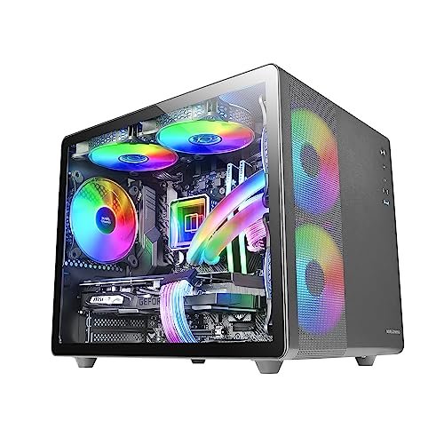 Mars Gaming MC-400 Negro, Caja…m, Panel Lateral Completo Me