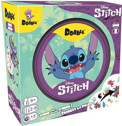 Asmodee DOBBLE – Stitch – Jueg…- Versión Francesa y Holande