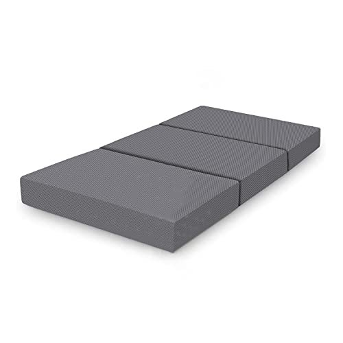 Amazon Basics Espuma viscoelás…x 195 x 10 cm, con Funda, Gr