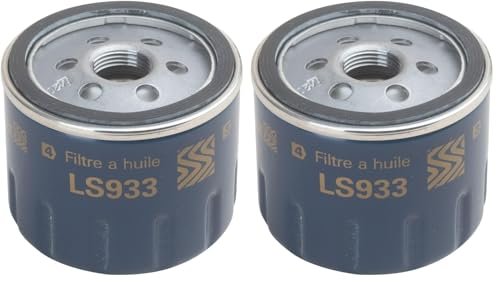 PURFLUX Filtro de aceite motor…nroscable LS933 (Paquete de