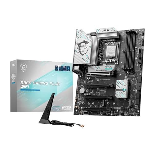 MSI B860 GAMING PLUS WIFI Plac…5, Intel Killer 5G LAN, Wi-F